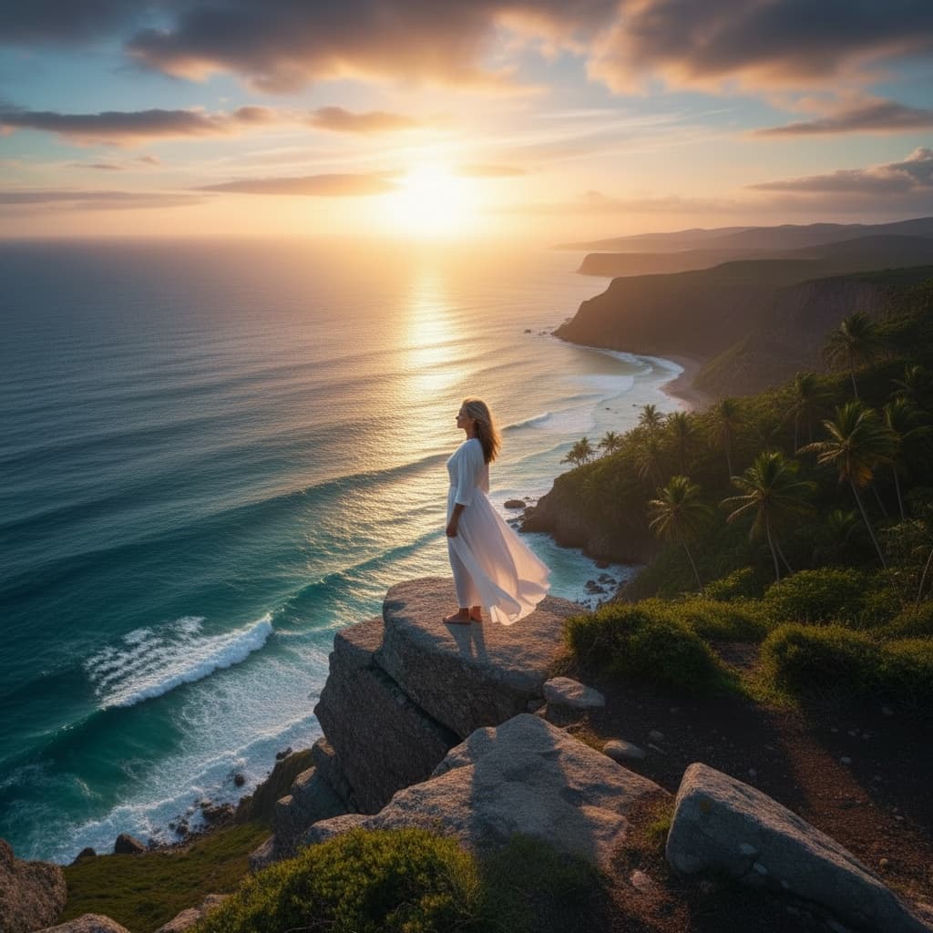 Nouveau d\u00e9part - Vue sur l'oc\u00e9an